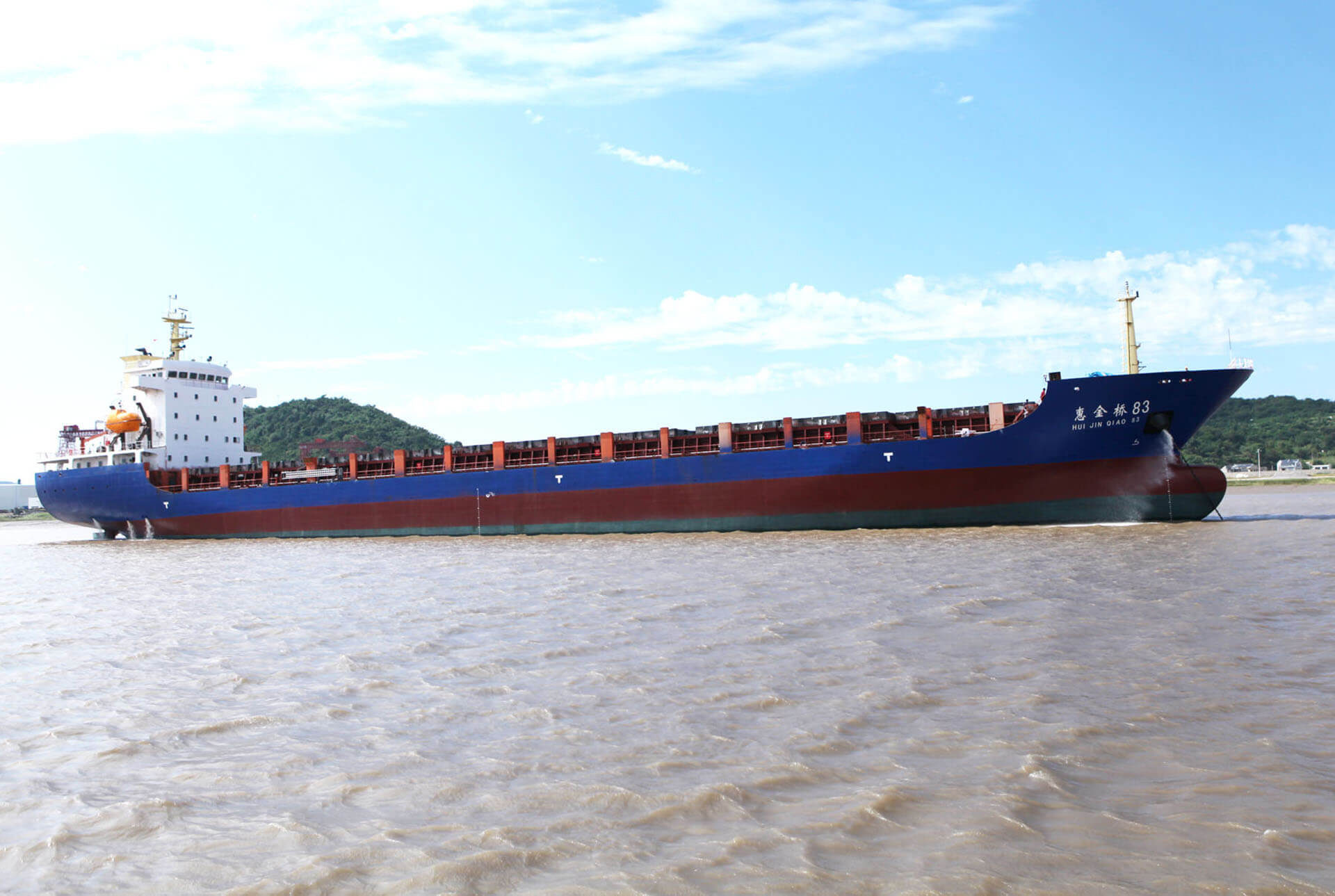 惠金桥83/800TEU集装箱船