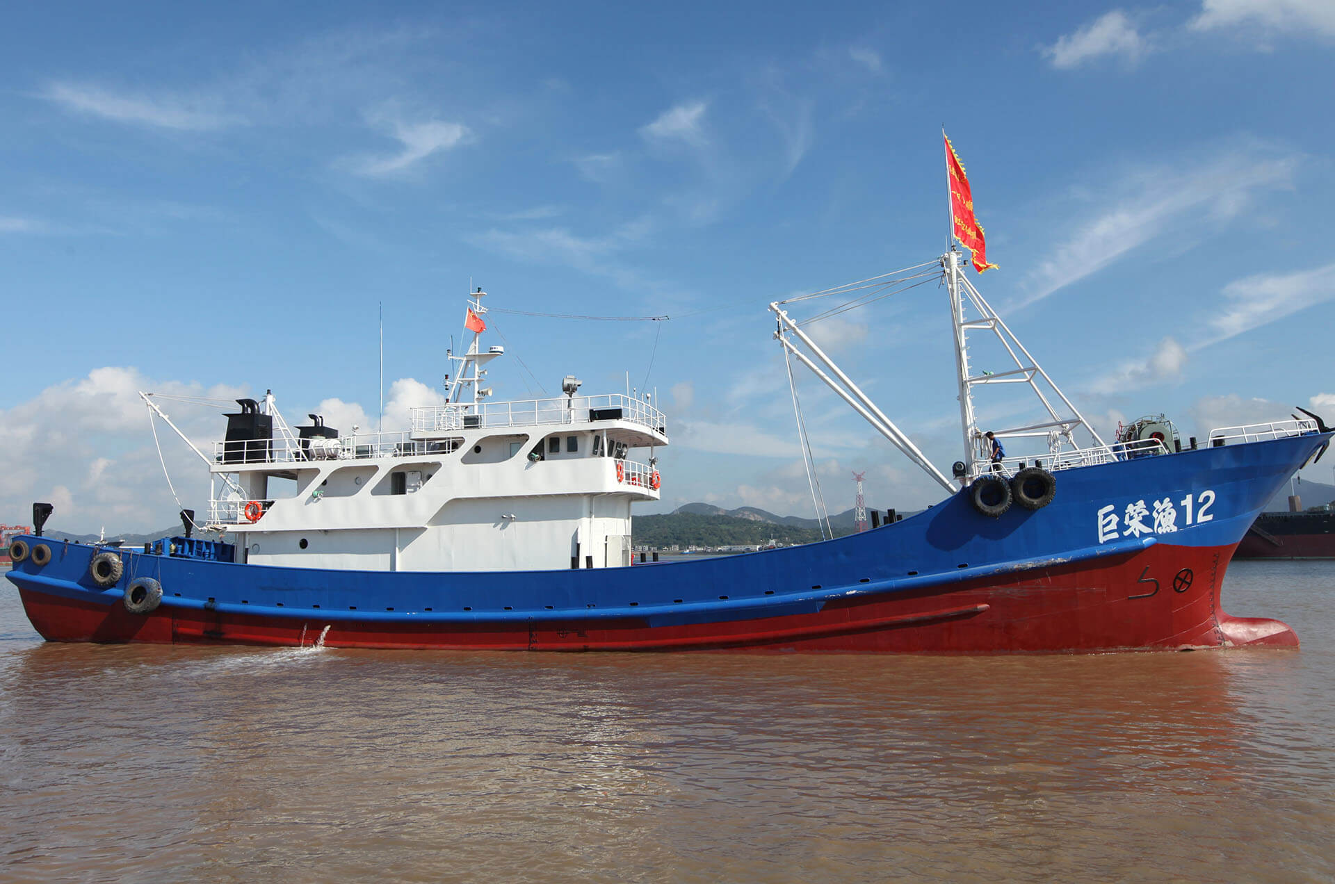 巨荣渔12/远洋单拖渔船