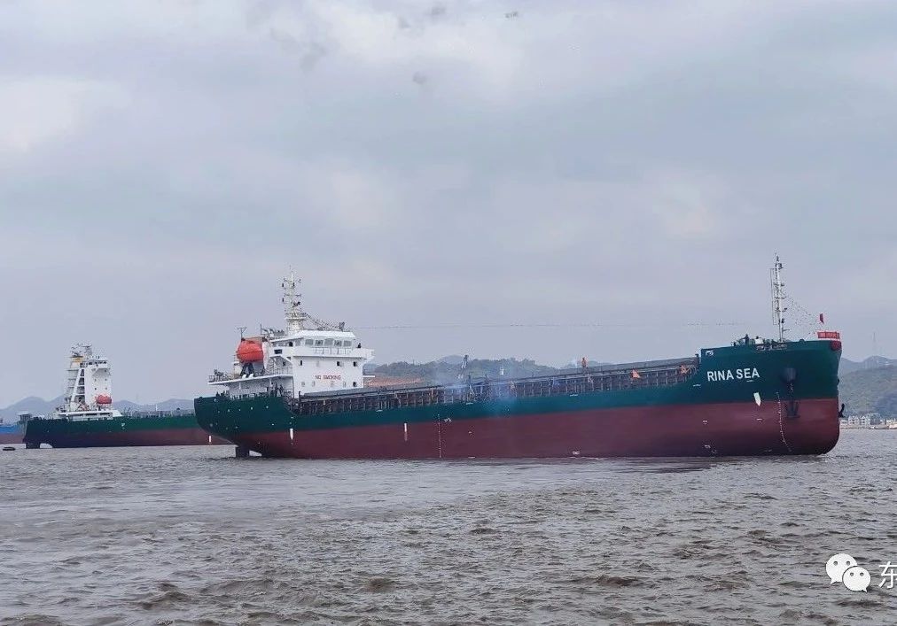 热烈祝贺“RINA SEA ”6800DWT干杂货船顺利下水